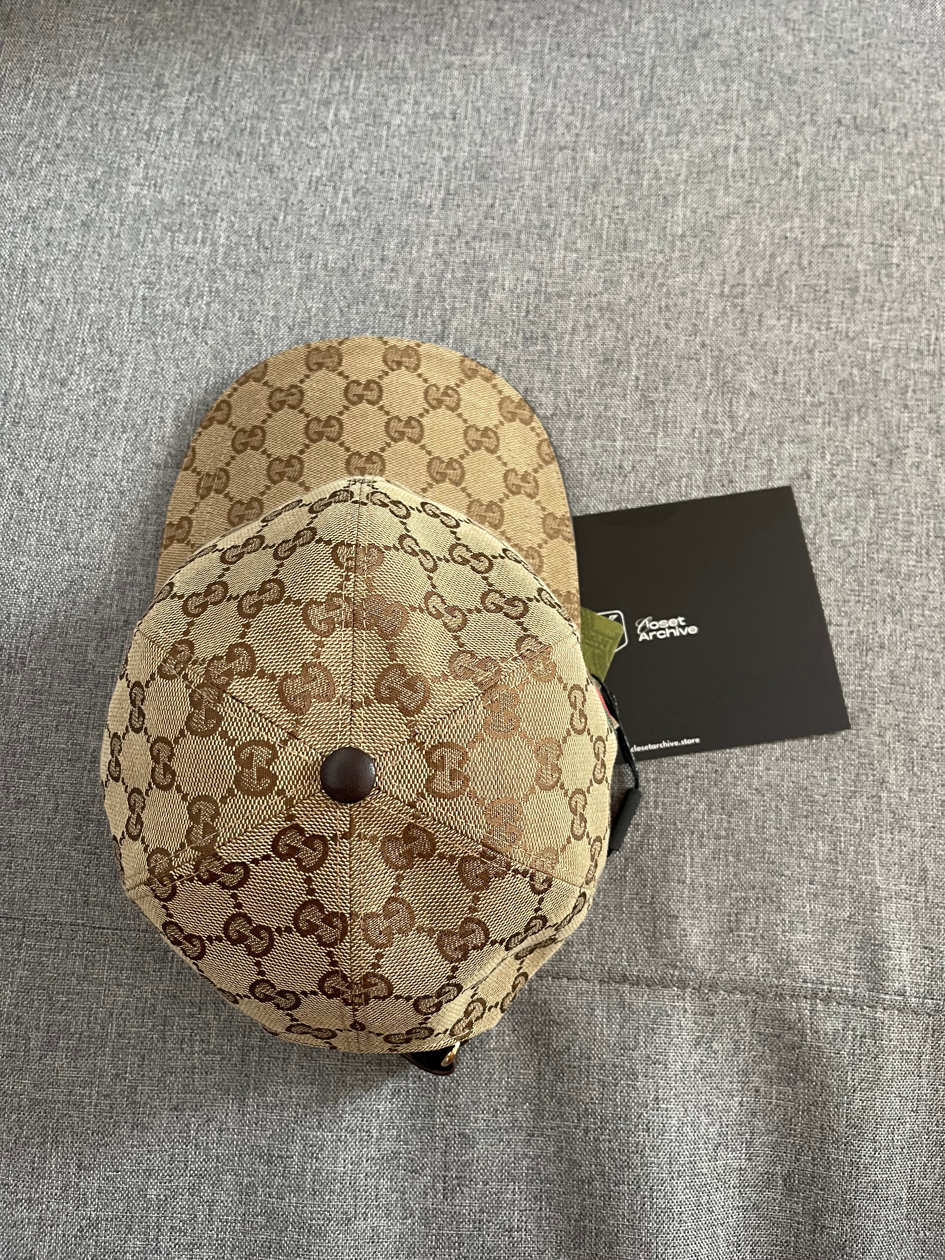 Gucci Original GG Canvas Baseball Hat Khaki