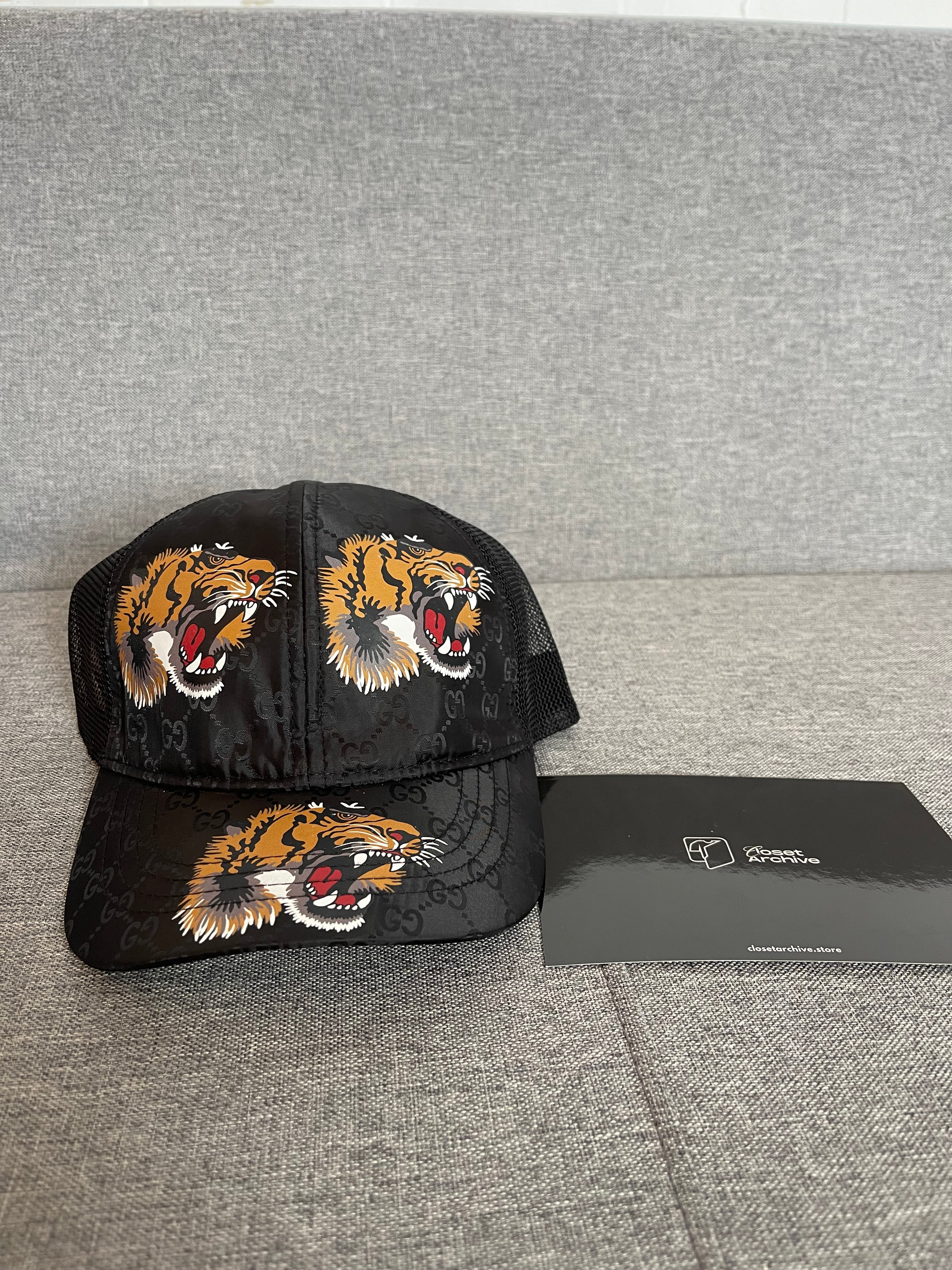 Gucci Hat Tiger Print
