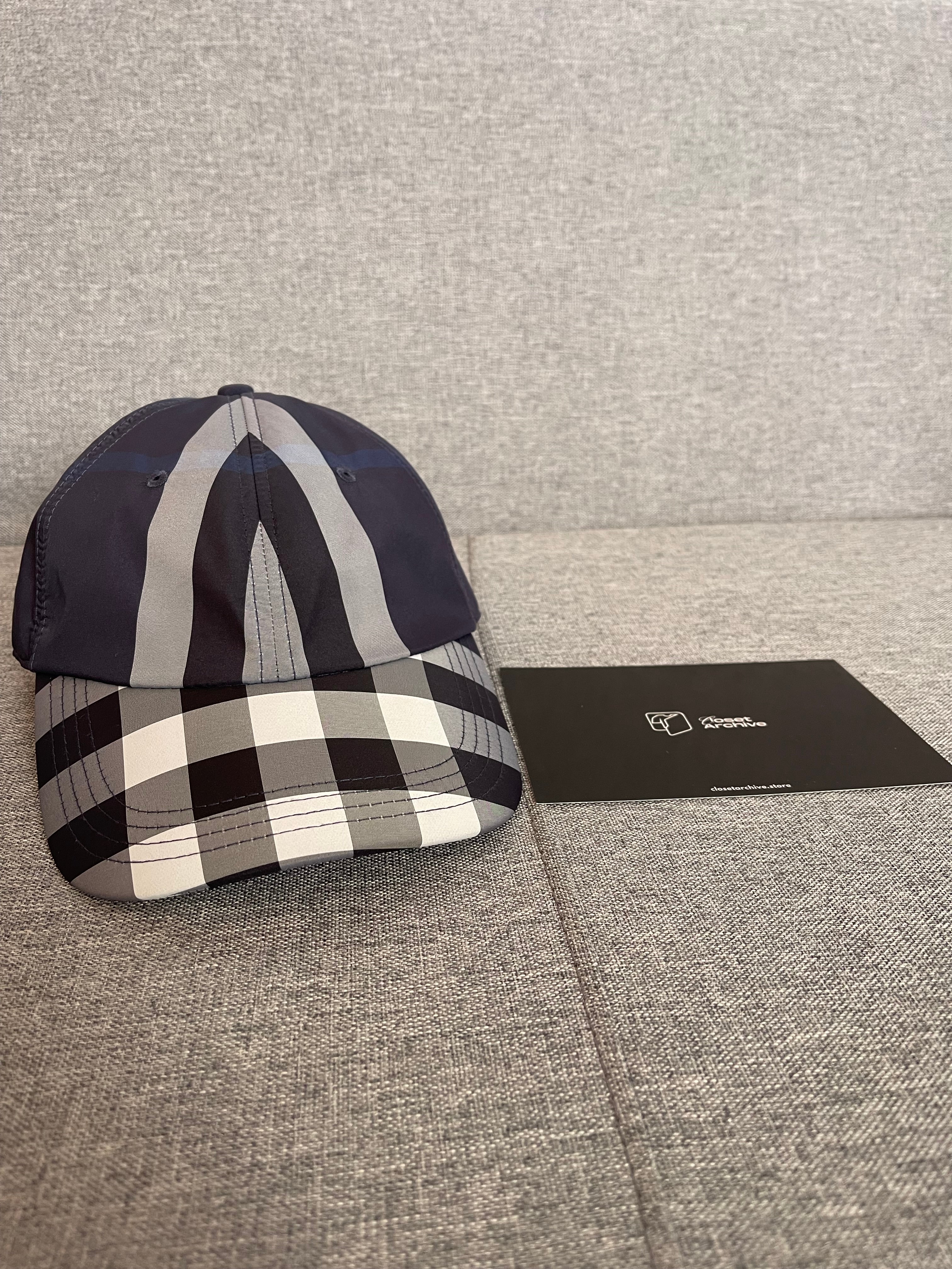 Burberry Check EKD Twill Baseball Cap