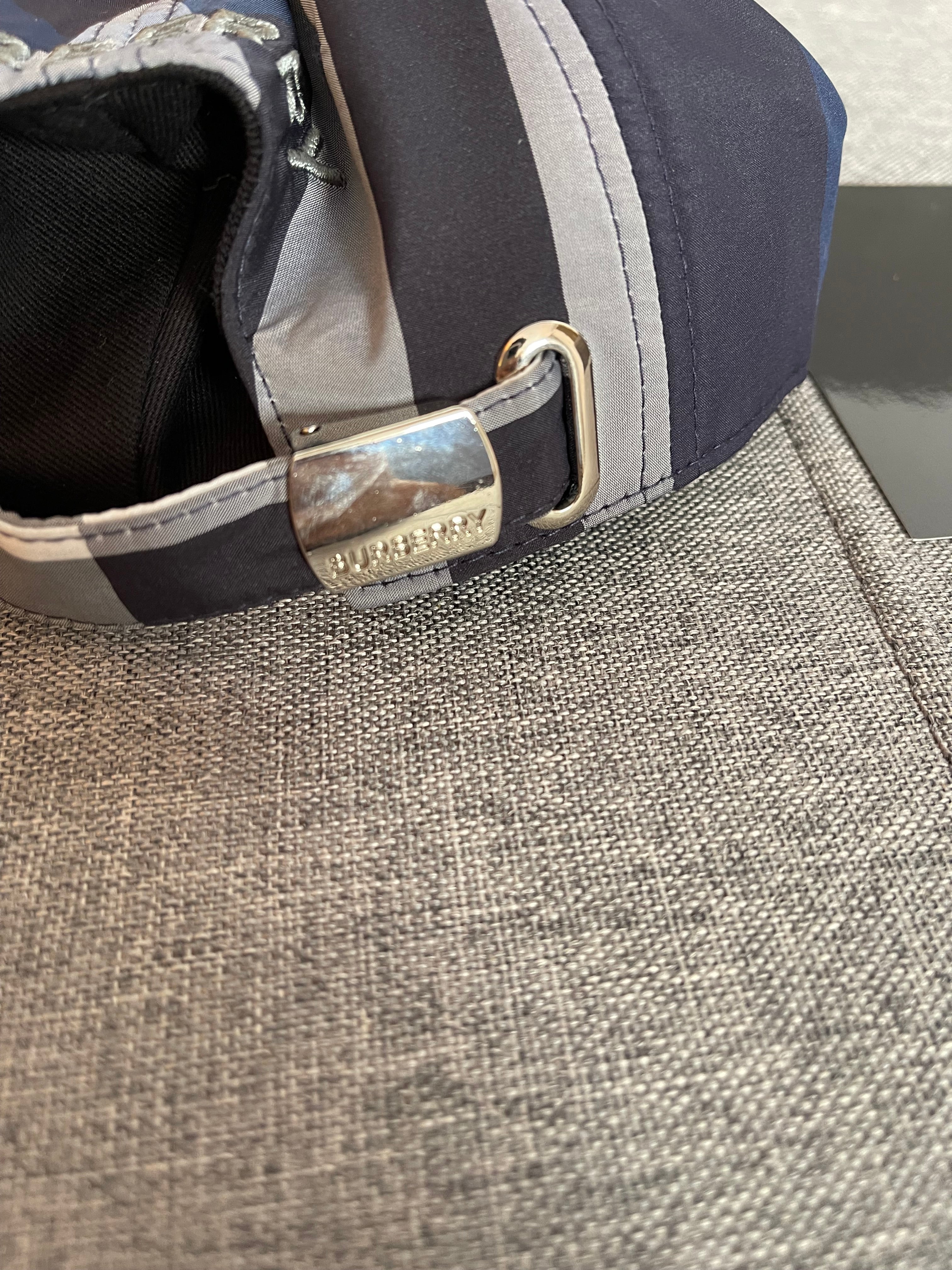 Burberry Check EKD Twill Baseball Cap